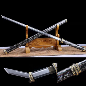 The Nemiminimizu Handmade Ninjato Manganese Steel-Romance of Men